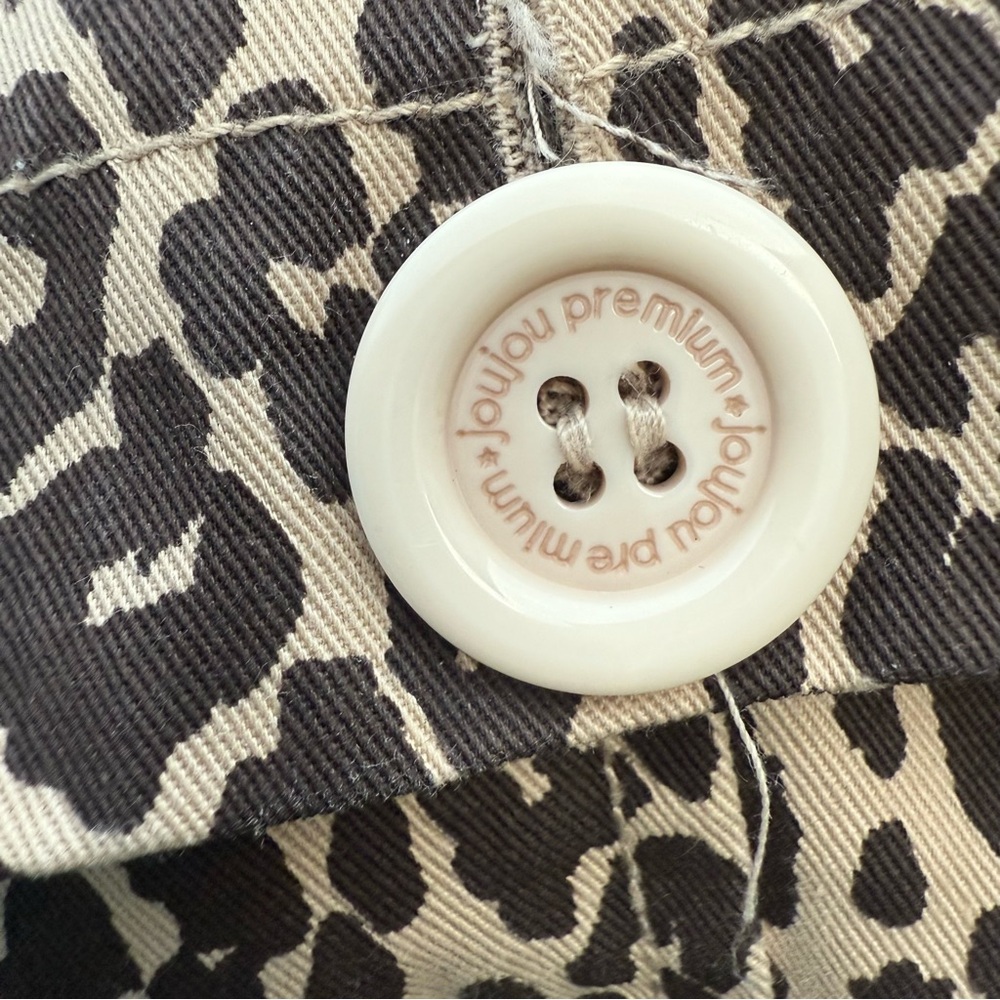 Joujou Leopard Print Trench Coat (Girls Size 10/12 Medium) - Picture 6 of 7